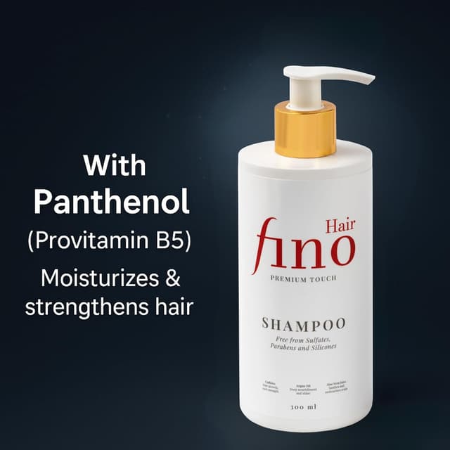 Detalle de fino Hair biotina e cheratina, set shampoo e balsamo rinforzante