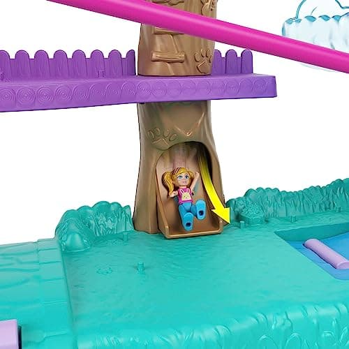 Thumbnail 3 de Polly Pocket POLLYVILLE Pet Adventure Treehouse Playset