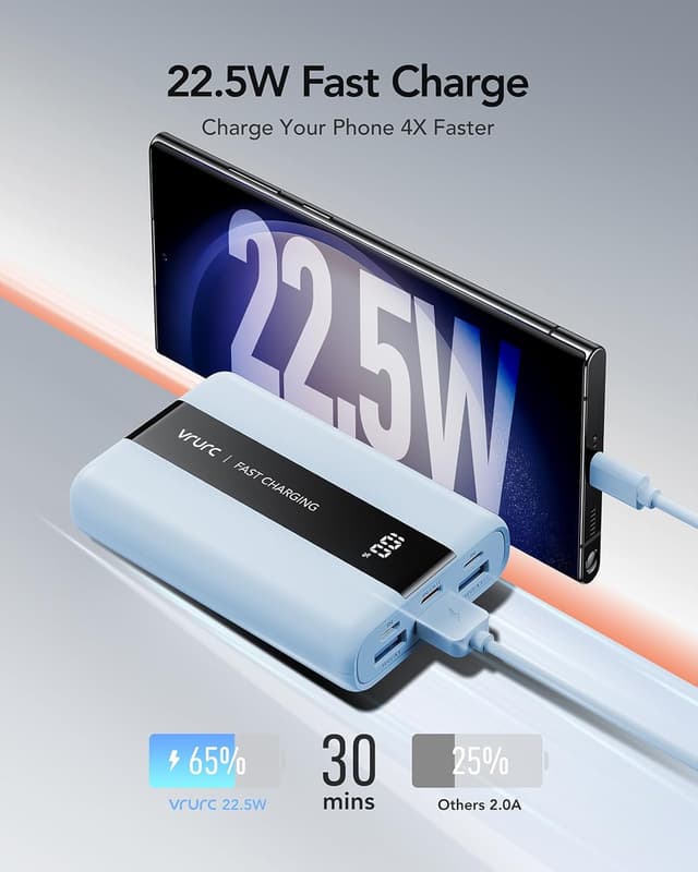 Thumbnail 2 de VRURC Power Bank 20000mAh