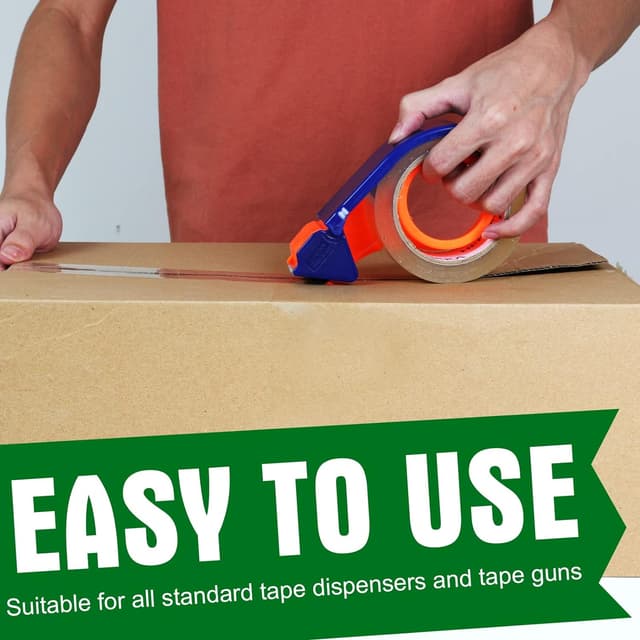 Detalle 2 de HERKKA Clear Packing Tape 12 Rolls