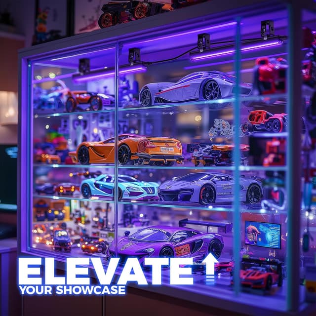 Thumbnail 6 de Barrina Schwarzlicht-LED-Strip 10W, 28 cm (USB) – verstellbare UV-Blacklight-Lampe, 2er-Set