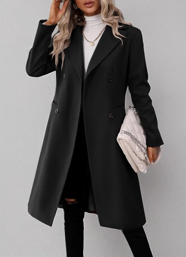 Thumbnail 6 de Danedvi Women's Long Double Breasted Coat ⚙
