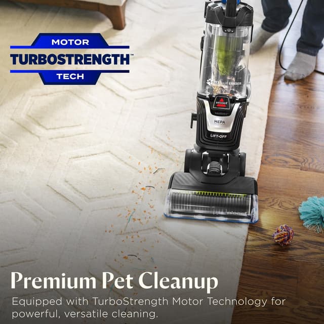 Thumbnail 1 de Bissell 3774F Pet Hair Eraser Turbo Lift-Off Vacuum