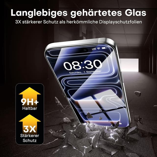 Detalle 1 de SPARIN iPhone 17 Pro 6,3 Zoll Displayschutz