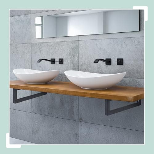 Thumbnail 1 de Relaxdays Escuadras Repisa 35 cm para estantes 🛠