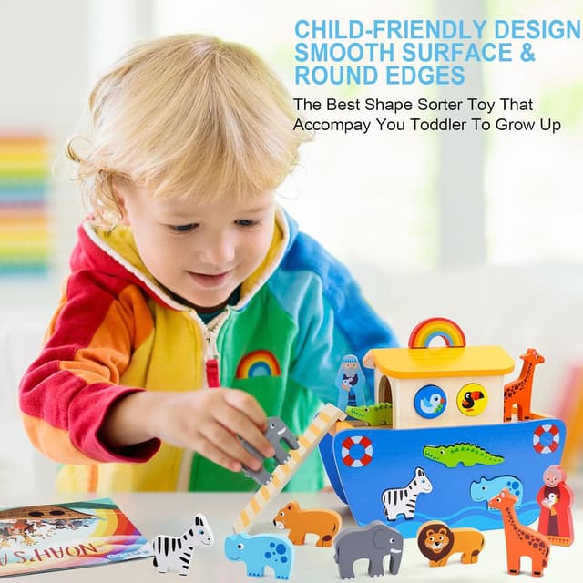 Thumbnail 4 de Archen Noah Holzspielzeug Montessori 1–3 Jahre