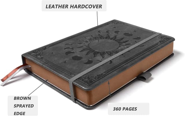 Detalle de B5 lined journal with pen set, 360 pages