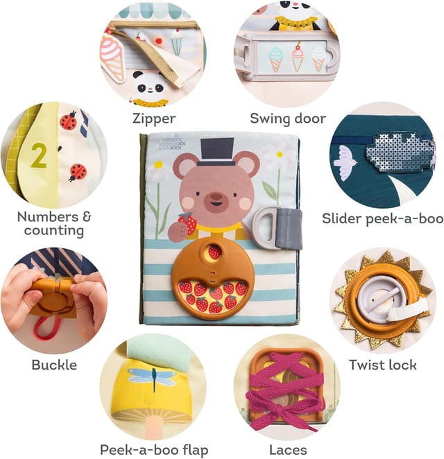 Detalle 2 de Taf Toys 13655 Libro de actividades 8 páginas