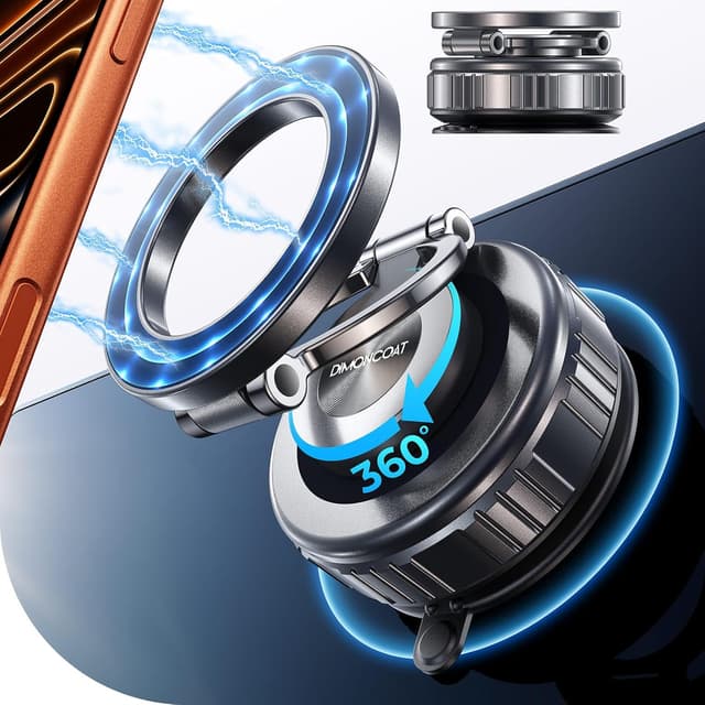 Detalle de DIMONCOAT Vacuum Magnetic Car Mount 2800gf