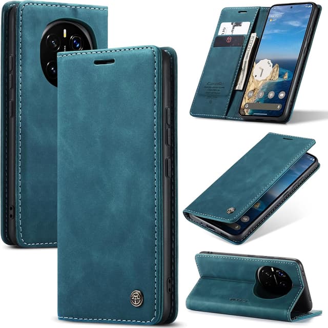 Detalle de Honor Magic 7 Pro Klapphülle mit Kartenfächern