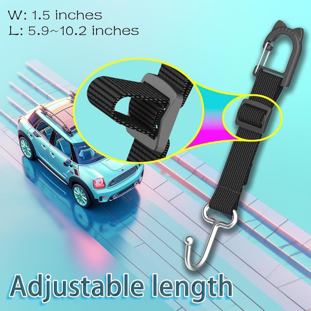 Thumbnail 4 de QUIDAOSO Handtaschenhaken verstellbar 100 lb 🧷