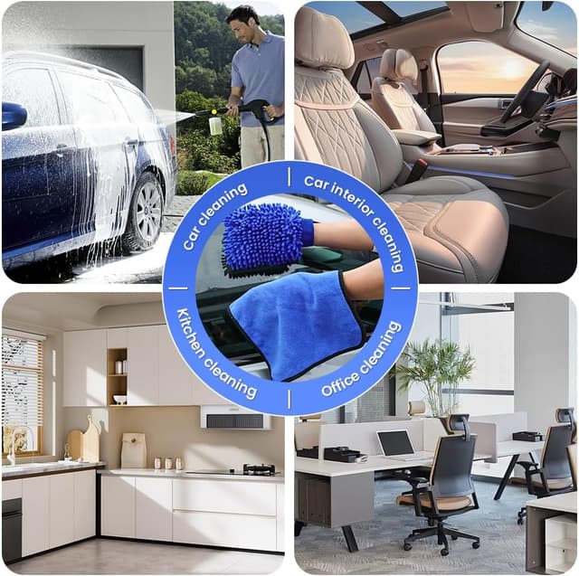 Thumbnail 6 de flintronic Kit pulizia auto in microfibra 600