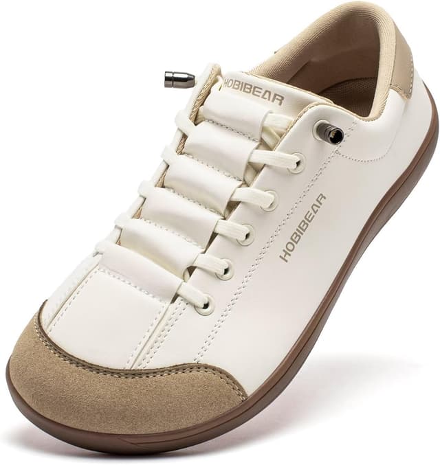 Detalle de HOBIBEAR zero-drop wide toe box minimalist barefoot fashion trainers