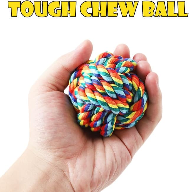 Detalle de Dog rope toy 7 pack for puppies