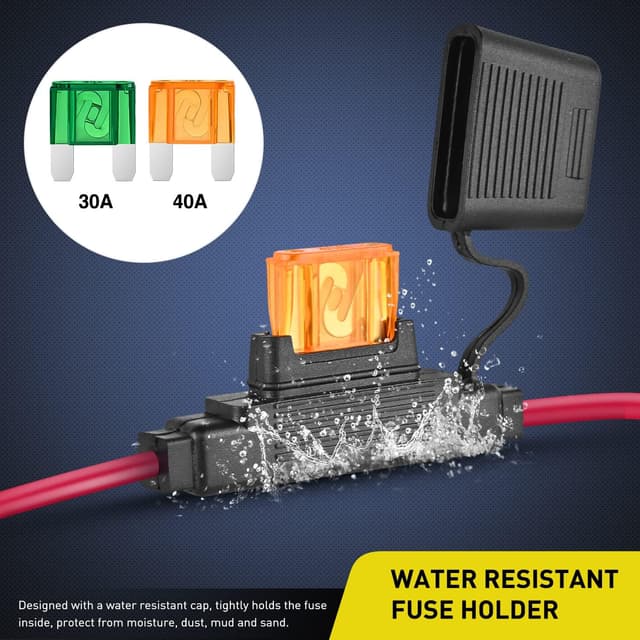 Thumbnail 6 de Nilight Inline Maxi Fuse Holder 60A