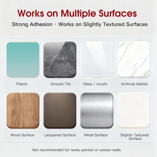 Detalle 1 de 60PCS Adhesive Cable Clips – heavy-duty clear cord organisers for wall, desk, LED & small car setups