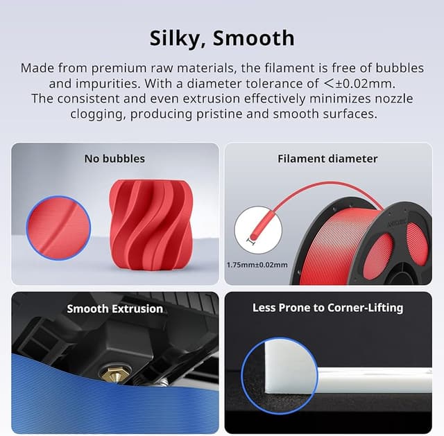 Thumbnail 3 de ANYCUBIC PLA Plus 1.75mm 4-Pack Filament 🎨