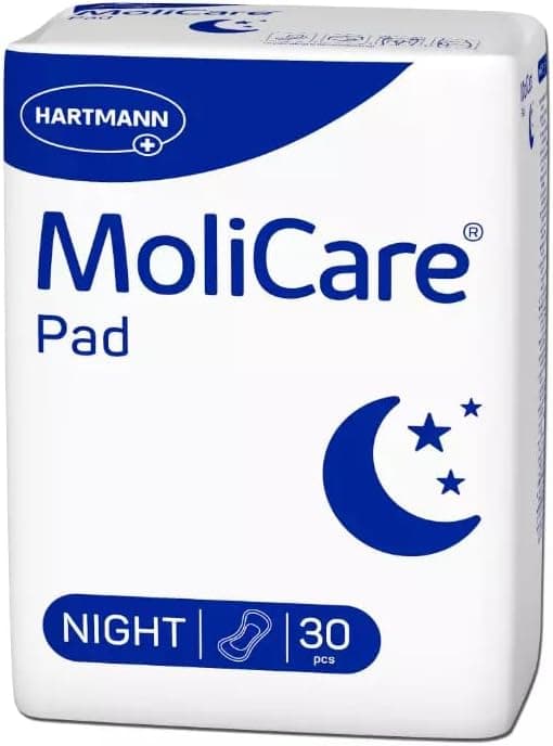 Detalle de MoliCare Pad Night, 30 serviettes anatomiques ⚙