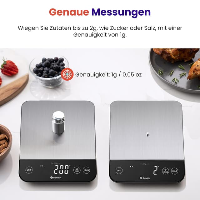 Thumbnail 1 de Etekcity Küchenwaage 10 kg ⚖