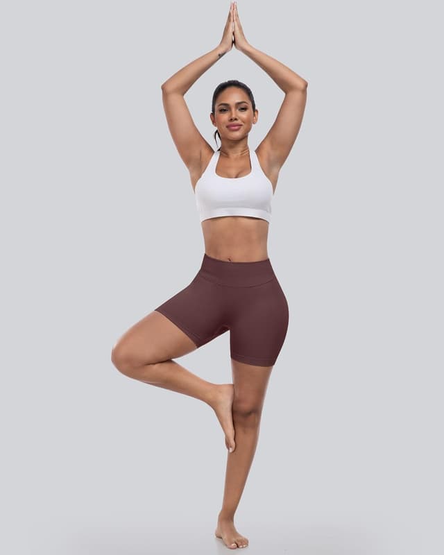 Detalle 2 de CHRLEISURE Workout Biker Shorts 4‑Piece Set