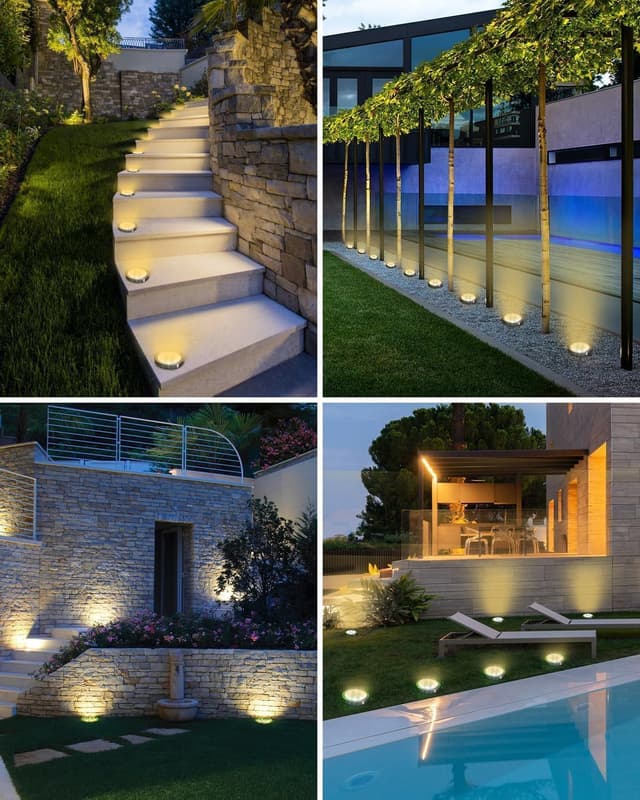 Thumbnail 4 de btfarm Solar Bodenleuchten 10 Stück 8 LEDs