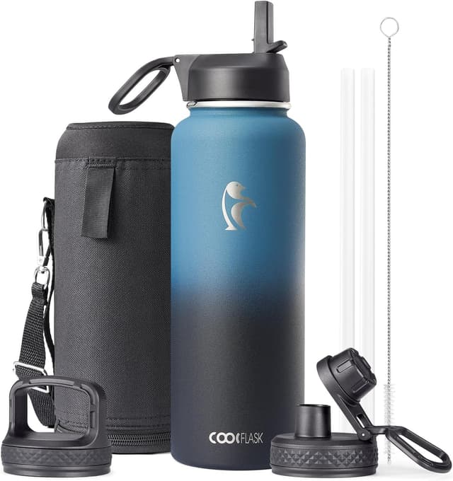 Imagen de Coolflask Water Bottle 40 oz Insulated en OfertitasTOP
