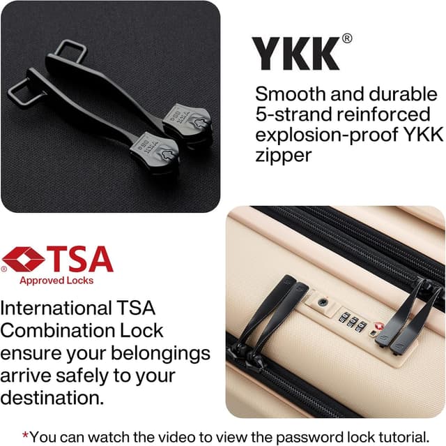 Thumbnail 4 de Hanke Cabin Luggage 20 Inch Expandable Case