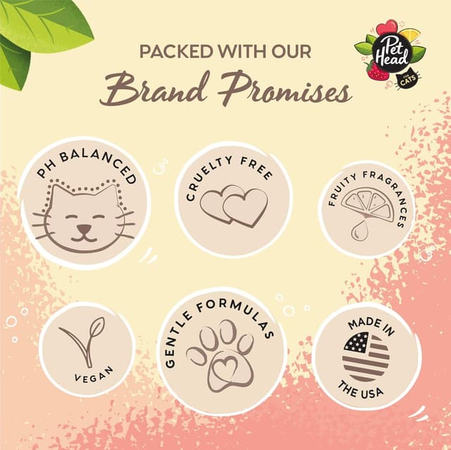 Detalle 2 de Pet Head Felin' Good, mousse sans rinçage 200 ml