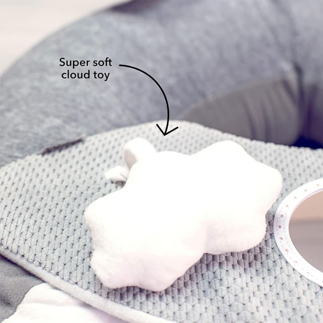 Thumbnail 5 de Nuby Penguin Sit-Me-Up Babyschale Grau