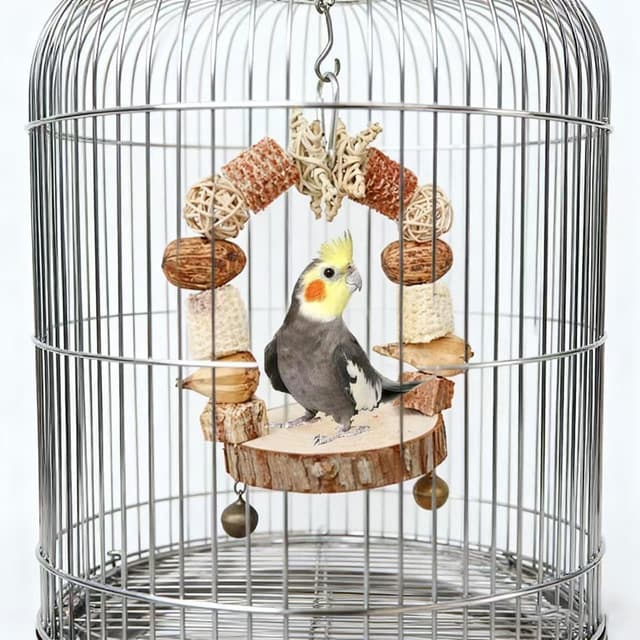 Thumbnail 1 de ZYYRSS Bird Swing Toy 11x22 cm