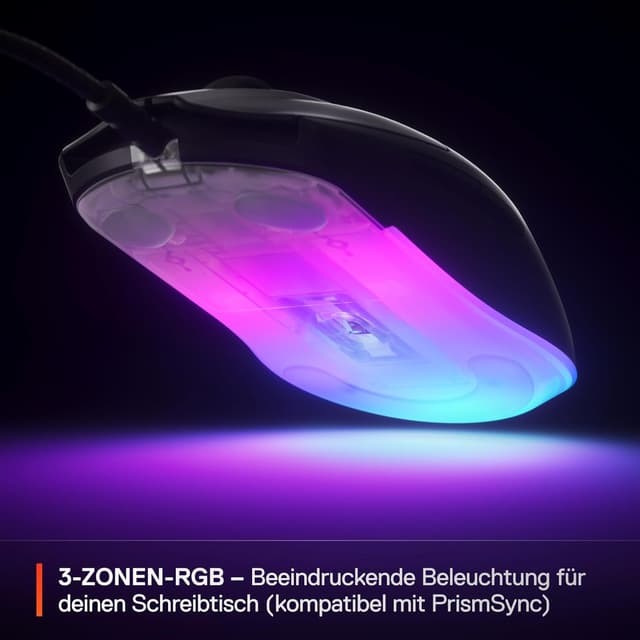 Thumbnail 4 de SteelSeries Rival 3 Gen 2 Maus 8500