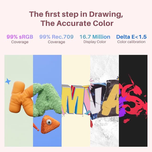 Detalle 2 de HUION Kamvas 13 13.3-inch drawing tablet