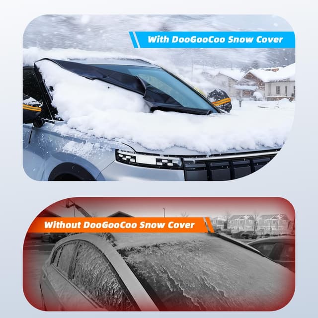 Thumbnail 3 de DooGooCoo 700D Windshield Snow Cover for Cars