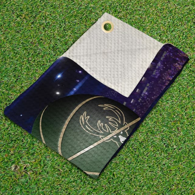 Detalle de Northwest NBA Golf Towel (Official Licensed Microfiber Waffle) – 16x25 in Club Cleaning Accessory