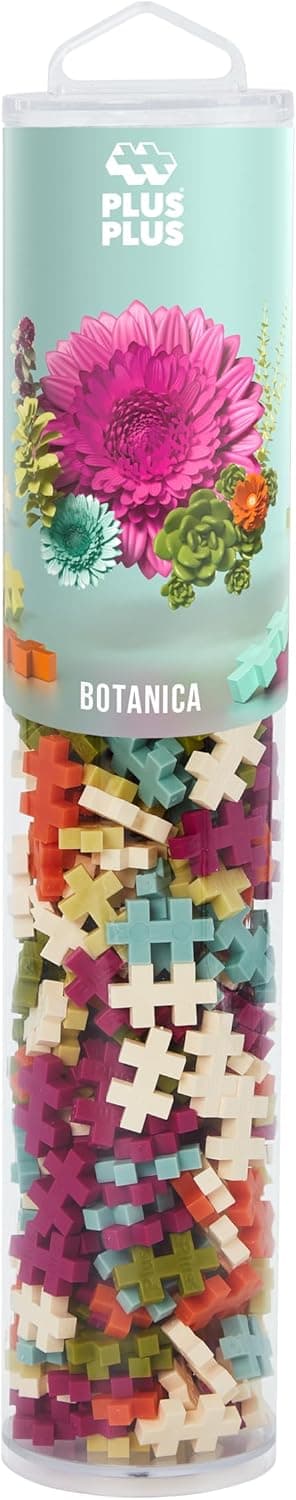 Detalle 2 de Plus Plus Building Blocks 240 pc floral