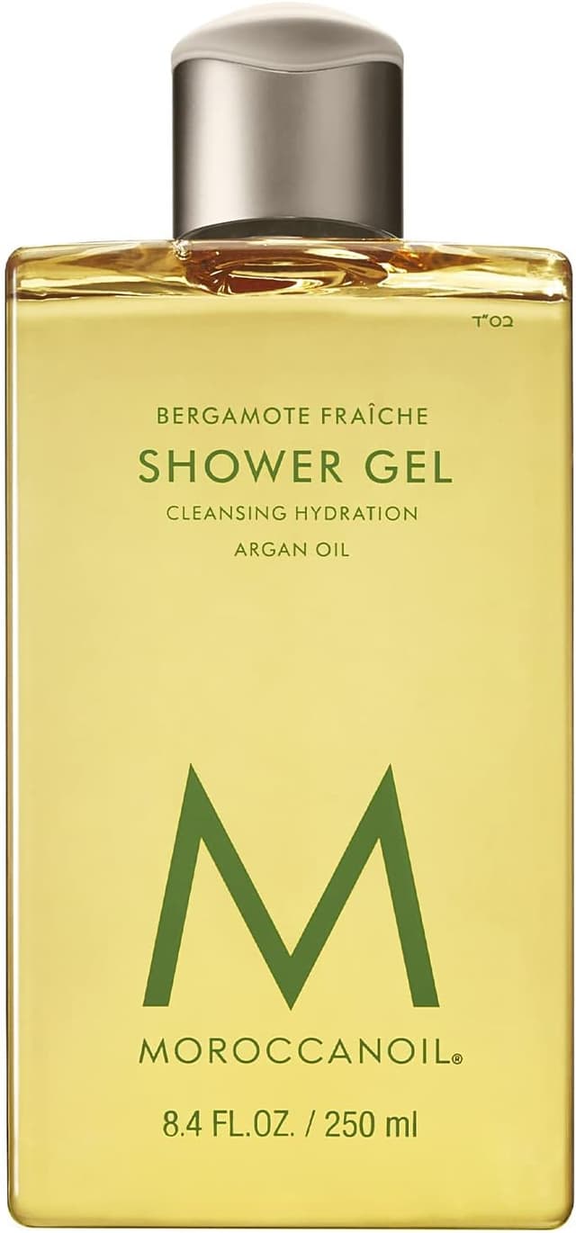 Detalle de Moroccanoil Gel Doccia al Doppio Impatto: deterge e lascia la pelle più idratata