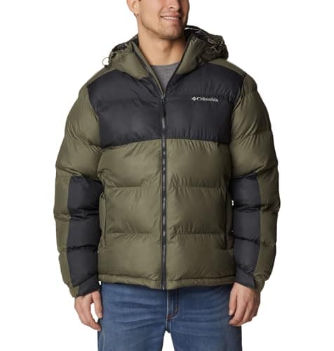 Detalle 2 de Columbia Pike Lake II: Chaqueta Impermeable con Capucha para Hombre 🌧