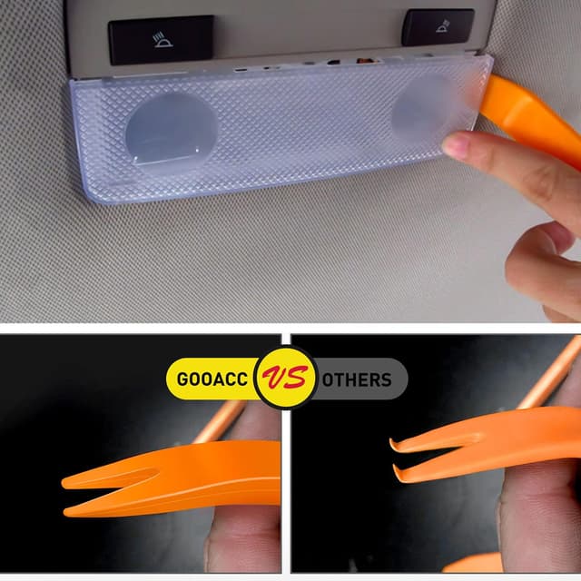 Detalle de GOOACC 680-Piece Car Push Retainer Clips & Auto Fasteners Assortment Kit (Nylon Bumper & Fender Rivets)