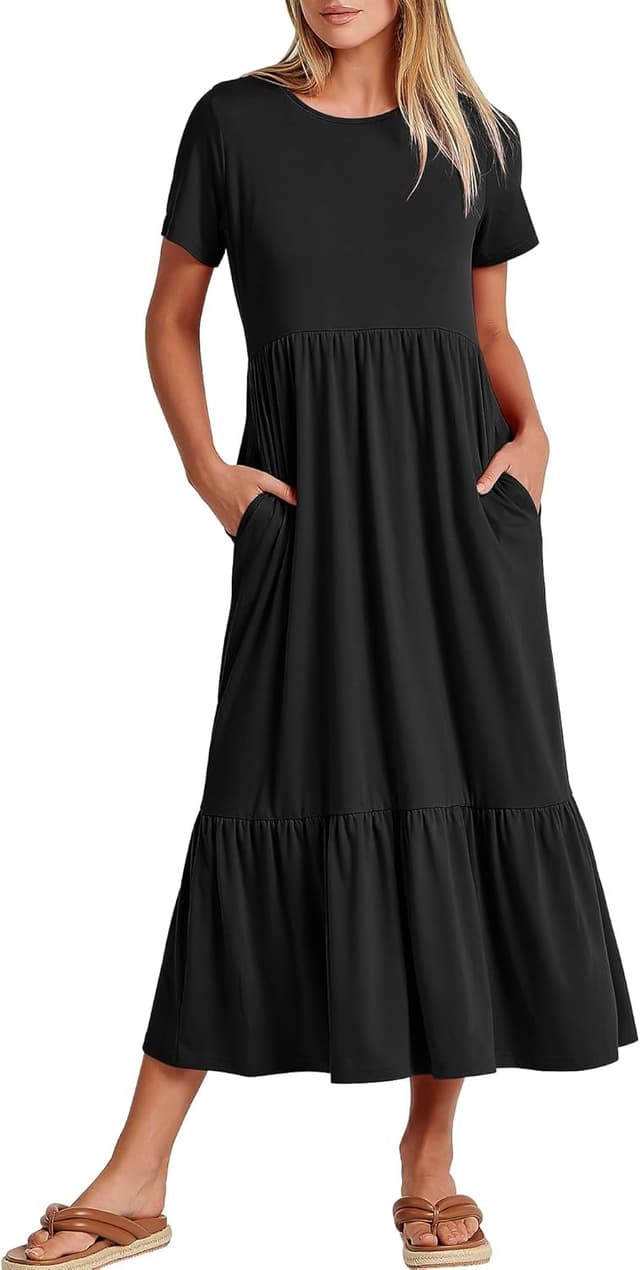 Detalle de ANRABESS Women's 2025 Maxi Dress