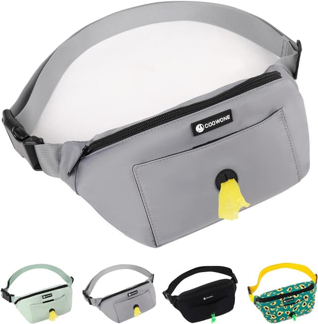 Detalle de COOWONE Dog Walking Bag Treat Pouch