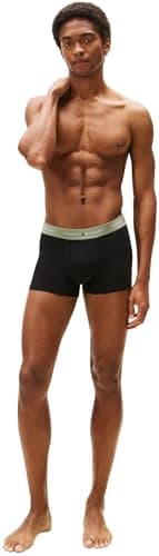 Detalle de Tommy Hilfiger Adaptive 3P WB Trunk UM0UM02763 calzoncillos bóxer para hombre (amarillo), talla XL