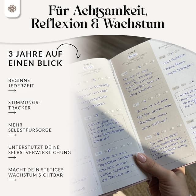 Thumbnail 2 de Lebenskompass Tagebuch One Line a Day DIN A5