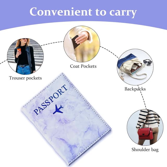 Thumbnail 1 de YALiya Reisepasshülle 3 Stück