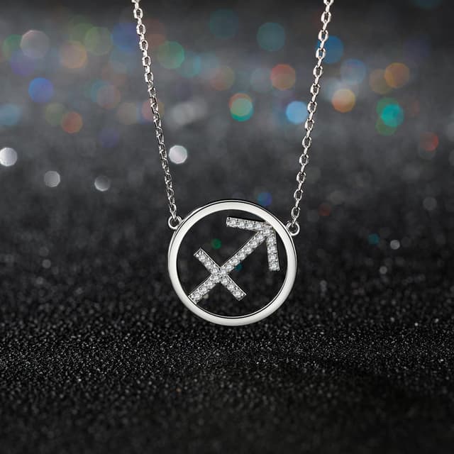 Thumbnail 4 de Qings Konstellation Anhänger Silber Halskette