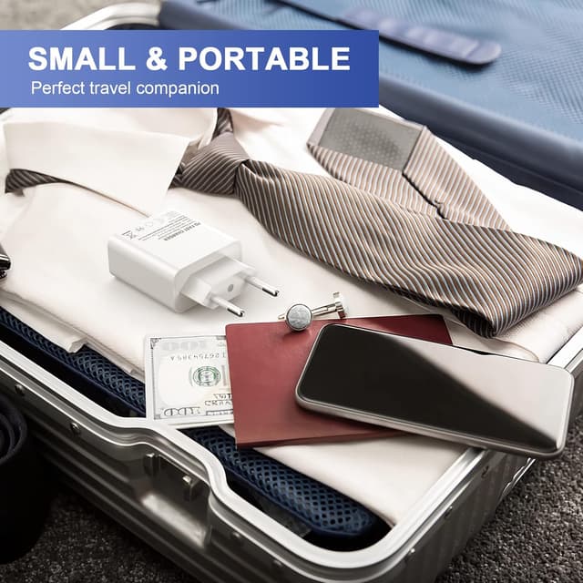 Detalle 2 de Chargeur Rapide iPhone 14/13 Pro Max 4-Pack USB‑C PD 20W Apple MFi (câbles Lightning 2 m)