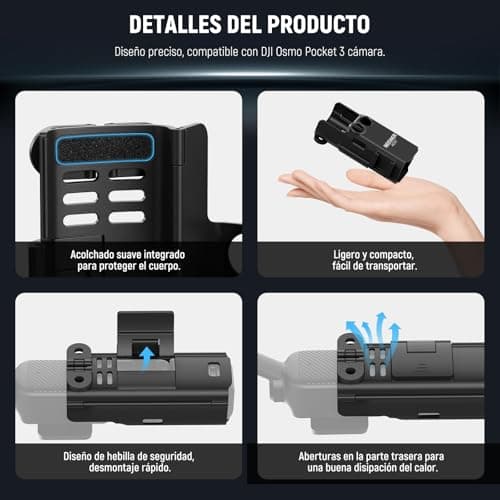 Thumbnail 5 de NEEWER AC017 Adaptador para Osmo Pocket 3, clamp y zapata