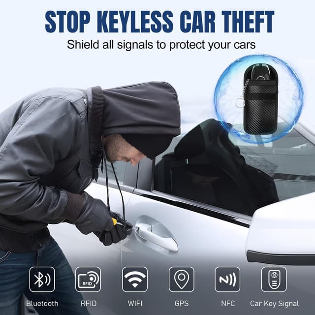 Thumbnail 1 de RealPlus Faraday Pouch 2-pack — key blocker pouch