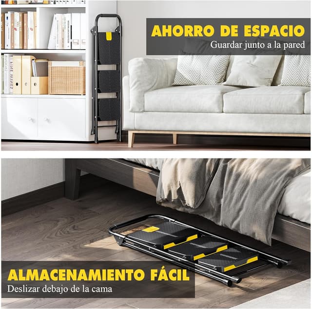 Thumbnail 4 de KINGRACK Escalera plegable 3 peldaños 360 kg