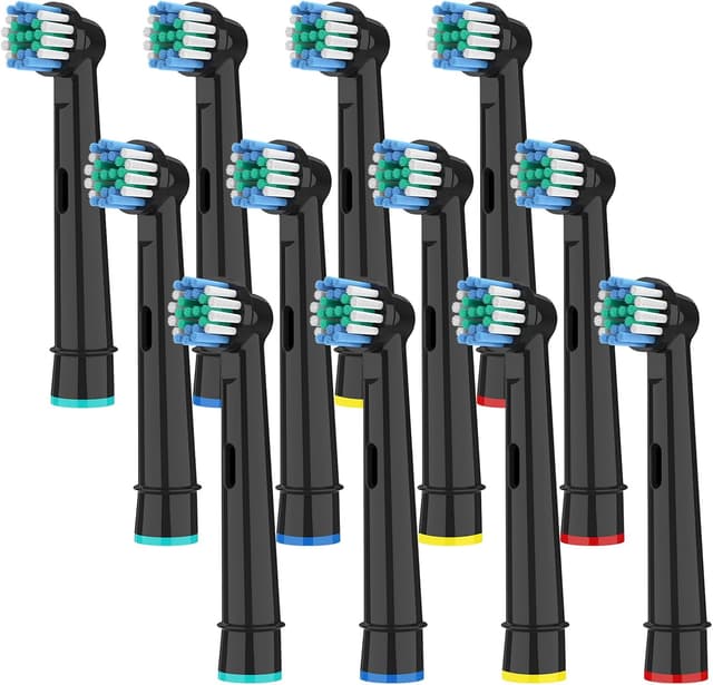 Detalle de HSYTEK Aufsteckbürsten 12er Pack für Oral‑B