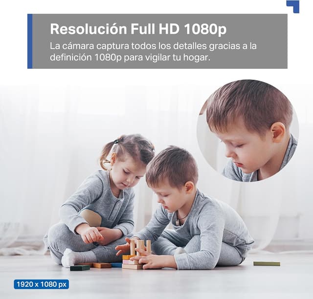 Detalle de Tapo C200 Cámara IP WiFi 360° 1080p